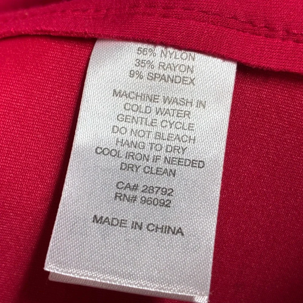 Carolina Belle Montreal Womens XL Hot Pink Longline Blazer Jacket Pocket Fuchsia